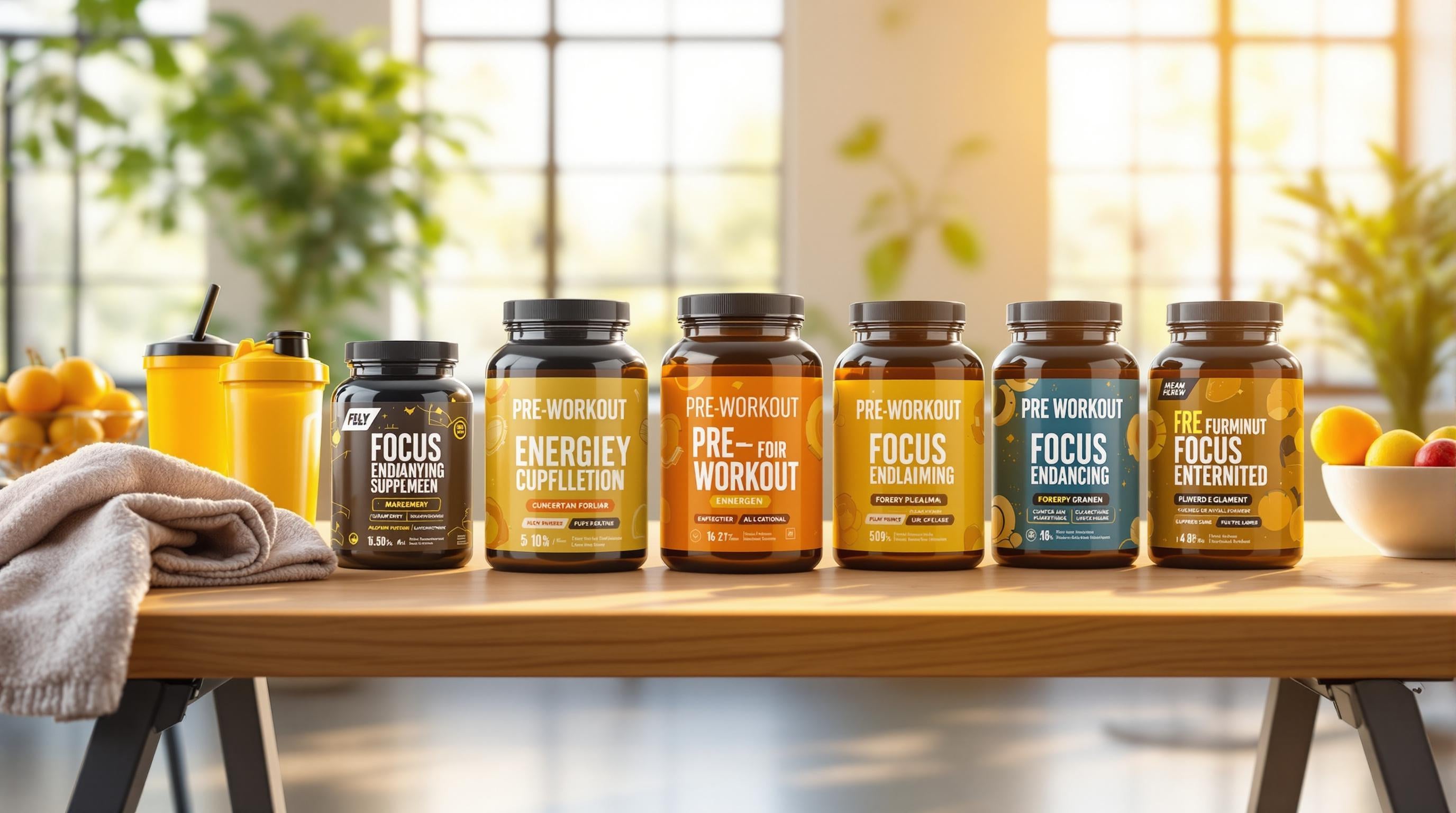 7 Best Pre-Workout Supplements for Energy and Focus