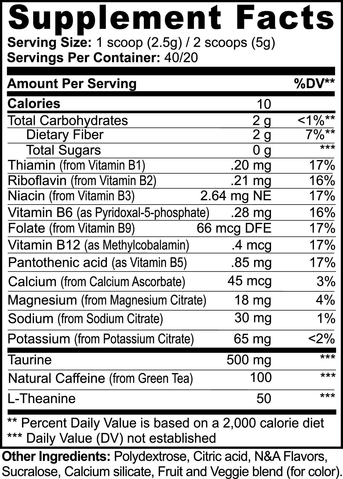 Electrolyte Hydration Powder